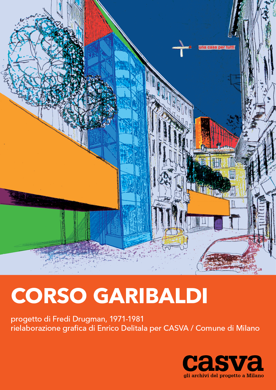 Corso Garibaldi: Enrico Delitala CASVA Milano città immaginata Fredi Drugmann Corso Garibaldi 